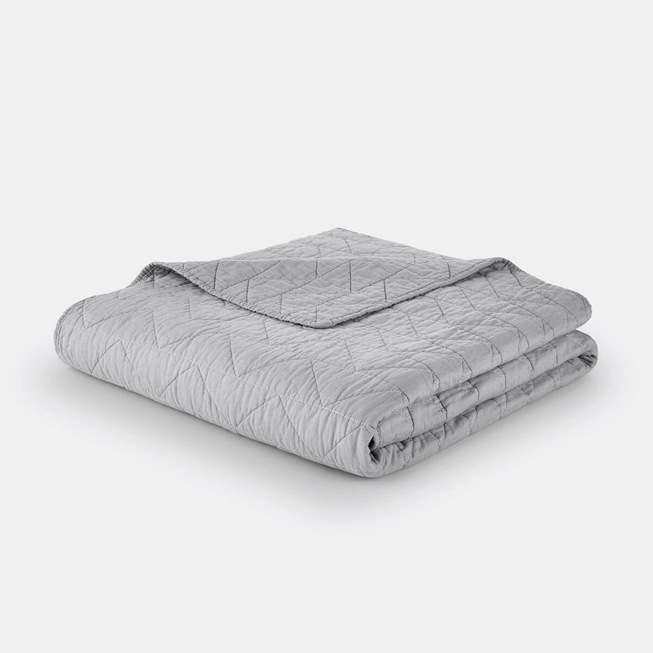 La Redoute Intérieurs Zig Zag Gesteppte Tagesdecke  