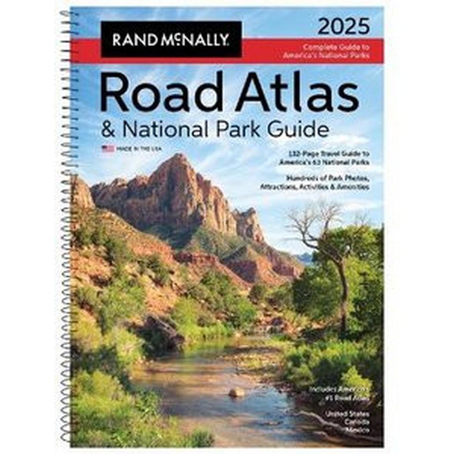 101 Dalmatians  Rand McNally 2025 Road Atlas & National Park Guide 