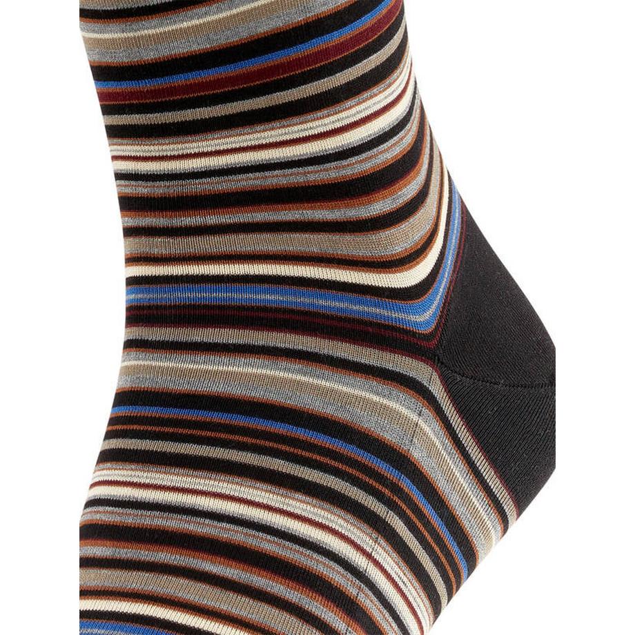 FALKE Microblock Gestreifte Socken  