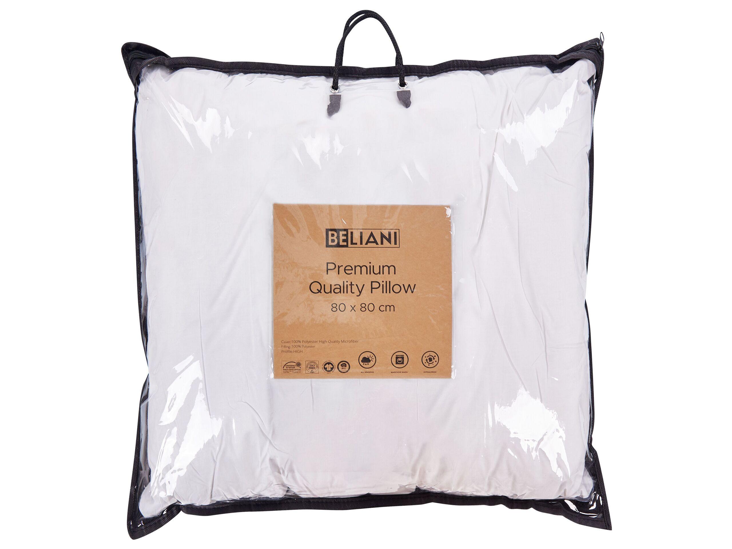 Beliani Pelister Oreiller en Coton Japara Lot de 2  