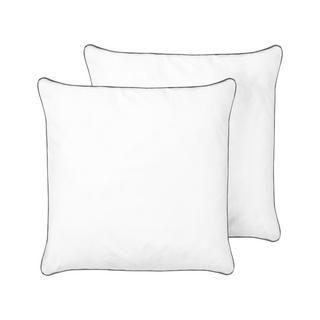 Beliani Pelister Oreiller en Coton Japara Lot de 2  