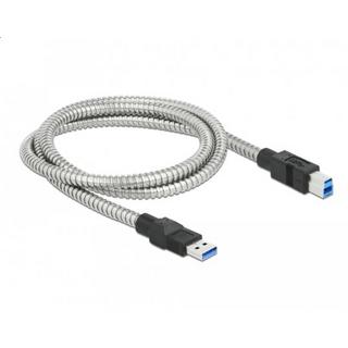 DeLock  86778 USB Kabel 1 m USB 3.2 Gen 1 (3.1 Gen 1) USB B USB A Silber 