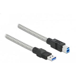 DeLock  86778 USB Kabel 1 m USB 3.2 Gen 1 (3.1 Gen 1) USB B USB A Silber 