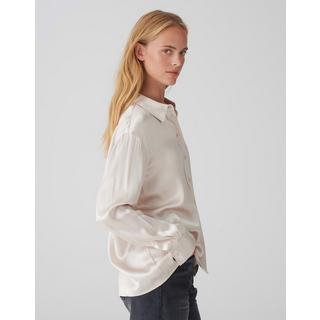 OPUS  Blouse en satin coupe droite 