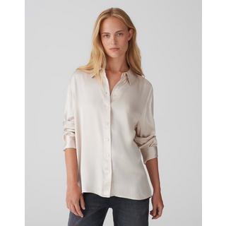 OPUS  Blouse en satin coupe droite 