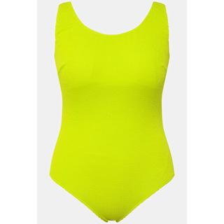 Ulla Popken  Maillot de bain sans bonnets souples. Tissu texturé et doublure. 