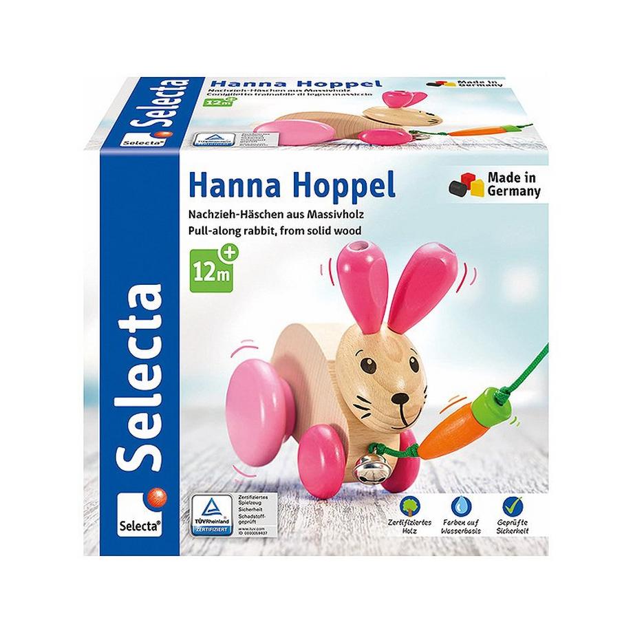 SELECTA  Nachzieh-Hase Hanna Hoppel 