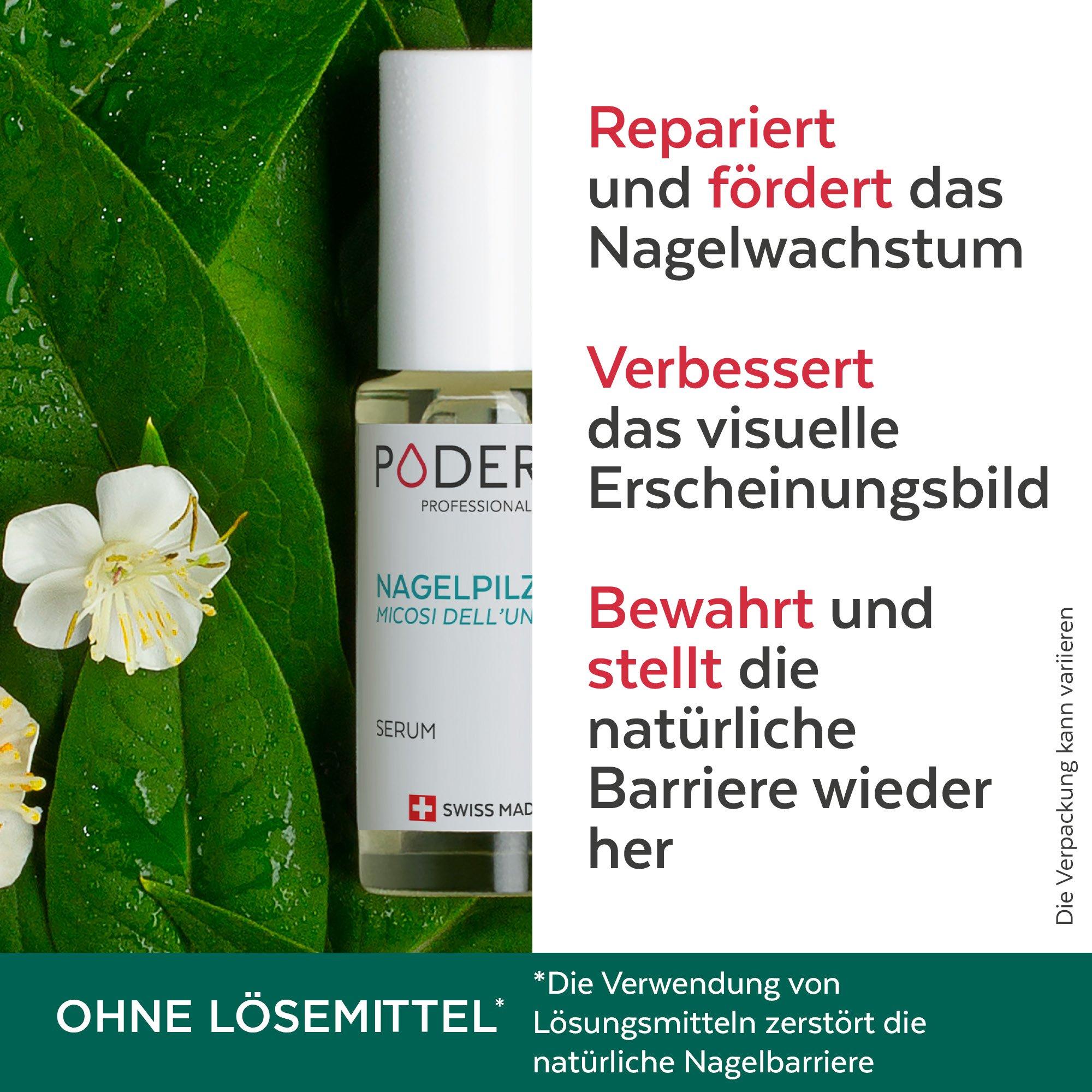 PODERM  Mycose ongle traitement 2en1 - Swiss Made 