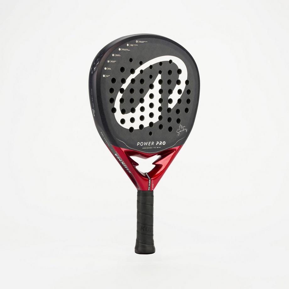 KUIKMA  Padelschläger Power Pro Custom Strap-System Kohlefaser 