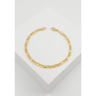 MUAU Schmuck  Bracelet 8er-Kette Gelbgold 750, 3.8mm, 19cm 