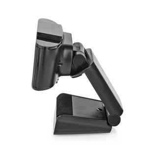 Nedis  Webcam | Full HD@30fps | Messa a fuoco rapida | Microfono incorporato | Nero 