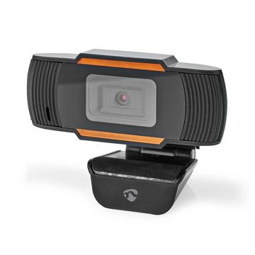 Webcam | Full HD@30fps | Fast Focus | Micro intégré | Noir