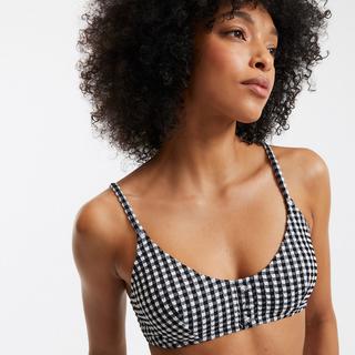 La Redoute Collections Top bikini motivo vichy  