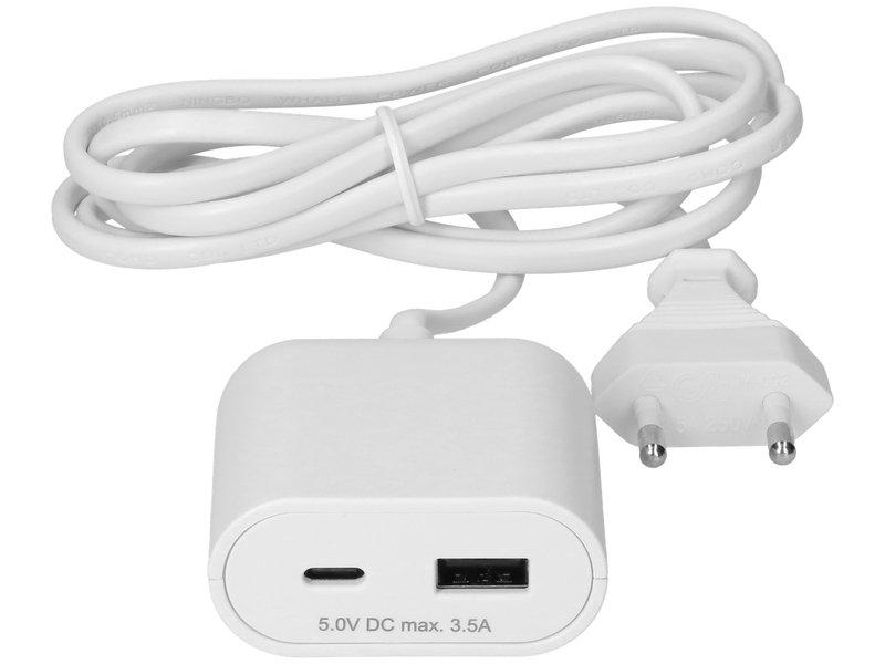 Max Hauri  Max Hauri AG 163801 chargeur d'appareils mobiles Blanc Intérieure 