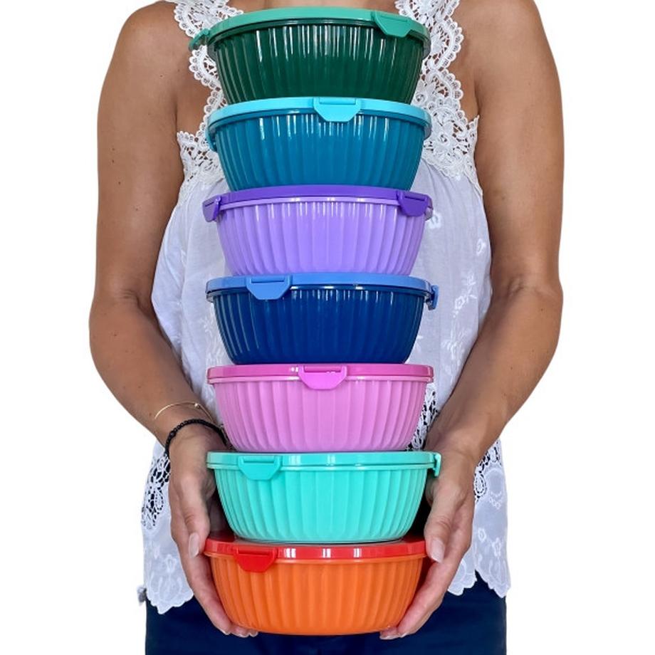 Yumbox Yumbox Poke Bowl Schüssel Schale mit 3-teiligem Teiler, Maui Purple  