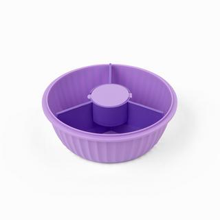 Yumbox Yumbox Poke Bowl Schüssel Schale mit 3-teiligem Teiler, Maui Purple  