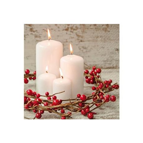 STEWO INTERNATIONAL STEWO Servietten Yasna 25x25cm 2573637620 rot 20 Stück  