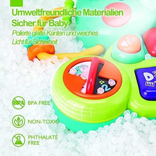 Activity-board  Instruments de musique avec lumière et son, clavier pour enfants, jouet pour bébé 