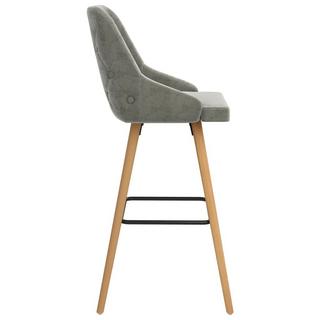 VidaXL Chaise de bar velours  