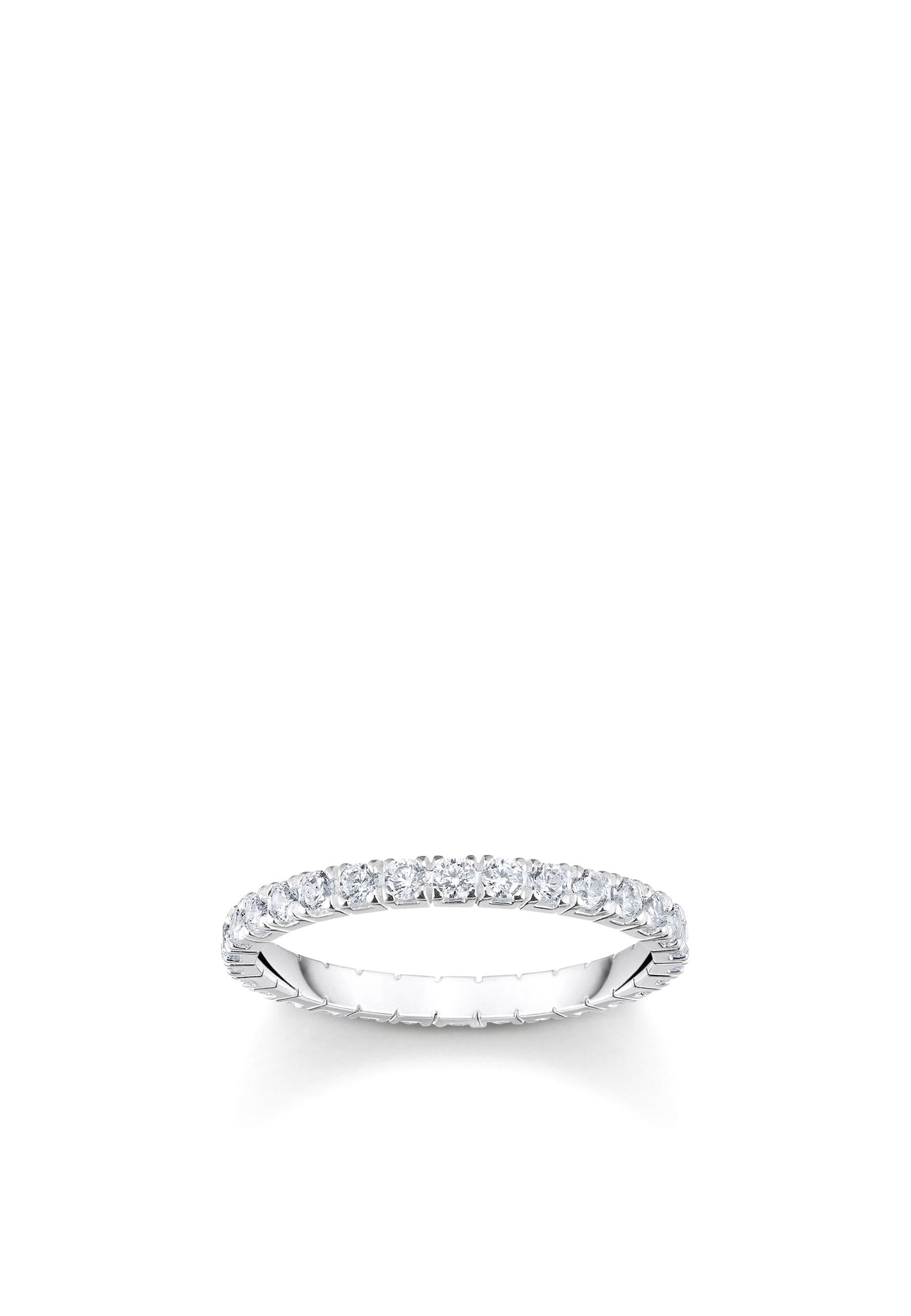 Thomas Sabo  Bague Argent Zirconia blanc 