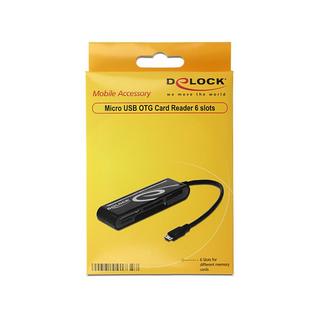 DeLock  Card Reader Extern All in 1 MicroUSB 