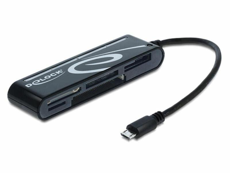 DeLock  Card Reader Extern All in 1 MicroUSB 