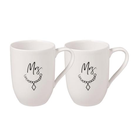 Villeroy & Boch Mrs and Mrs Set 2pcs. Statement  