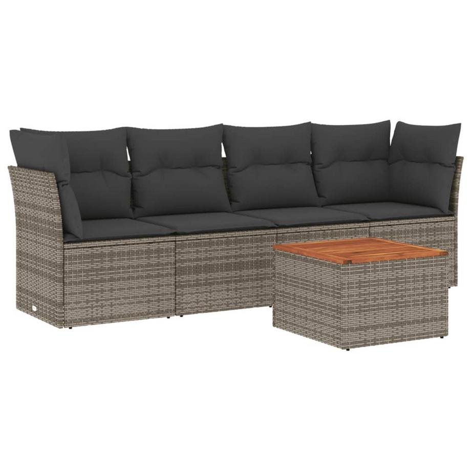 Garten sofagarnitur poly-rattan