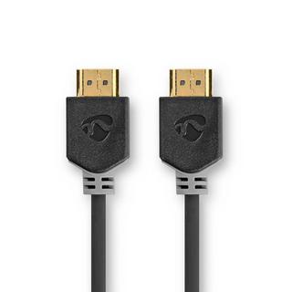 Nedis  Ultra High Speed HDMI™ Kabel | HDMI™ Kontakt | HDMI™ Kontakt | 8K@60Hz | 48 Gbps | 3,00 m | Rund | 6,7 mm | Anthrazit | Låda 