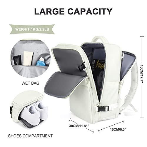 Only-bags.store  Sac de cabine pour EasyJet 45x36x20, sac à dos de voyage Ryanair avec port USB, sac à dos d'avion, bagage à main, sac à dos pour ordinateur portable, sac à dos décontracté 