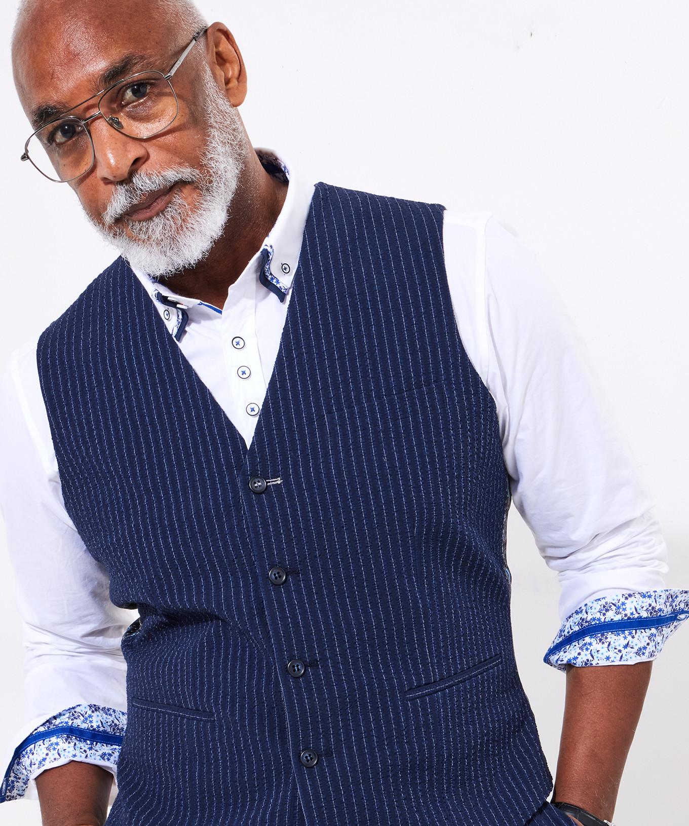 Joe Browns Gilet Abito Gessato Seersucker  