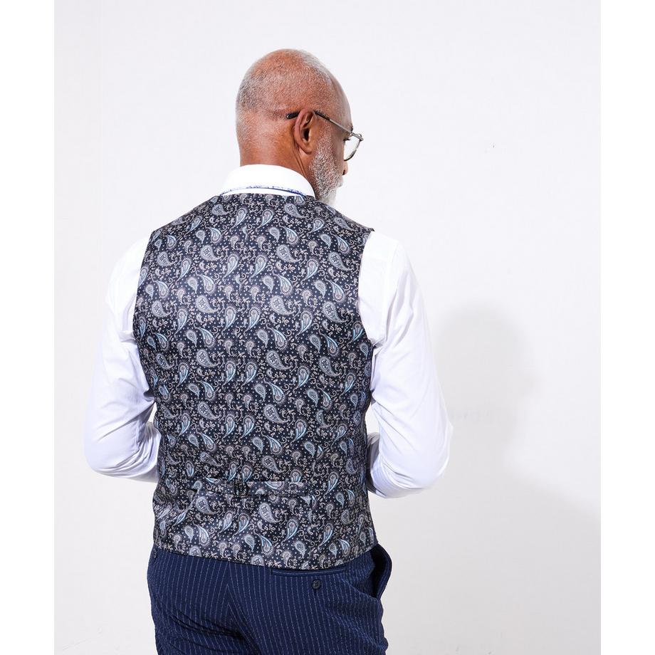 Joe Browns Nadelstreifen Seersucker Anzugweste  