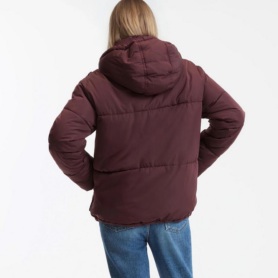 La Redoute Collections Corta giacca trapuntata con cappuccio  