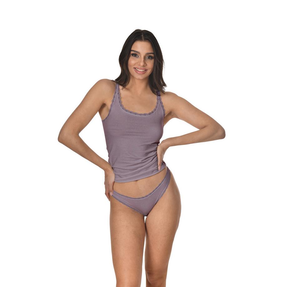 Maxte Cotton Lace Tanga 5er Pack  