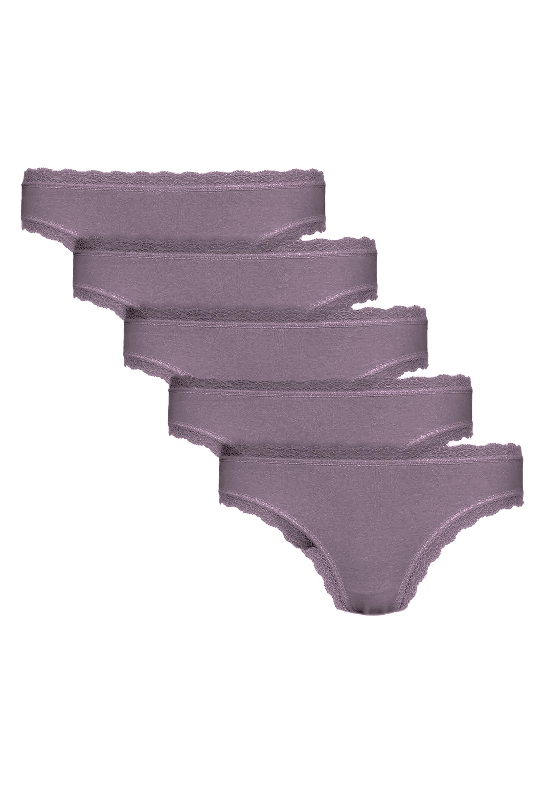Maxte Cotton Lace Tanga 5er Pack  