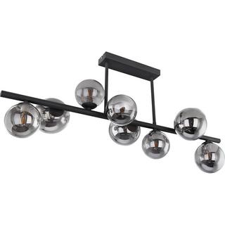 mutoni Plafonnier Riha métal noir 9xG9 LED  