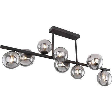 mutoni Plafoniera Riha metallo nero 9xG9 LED  