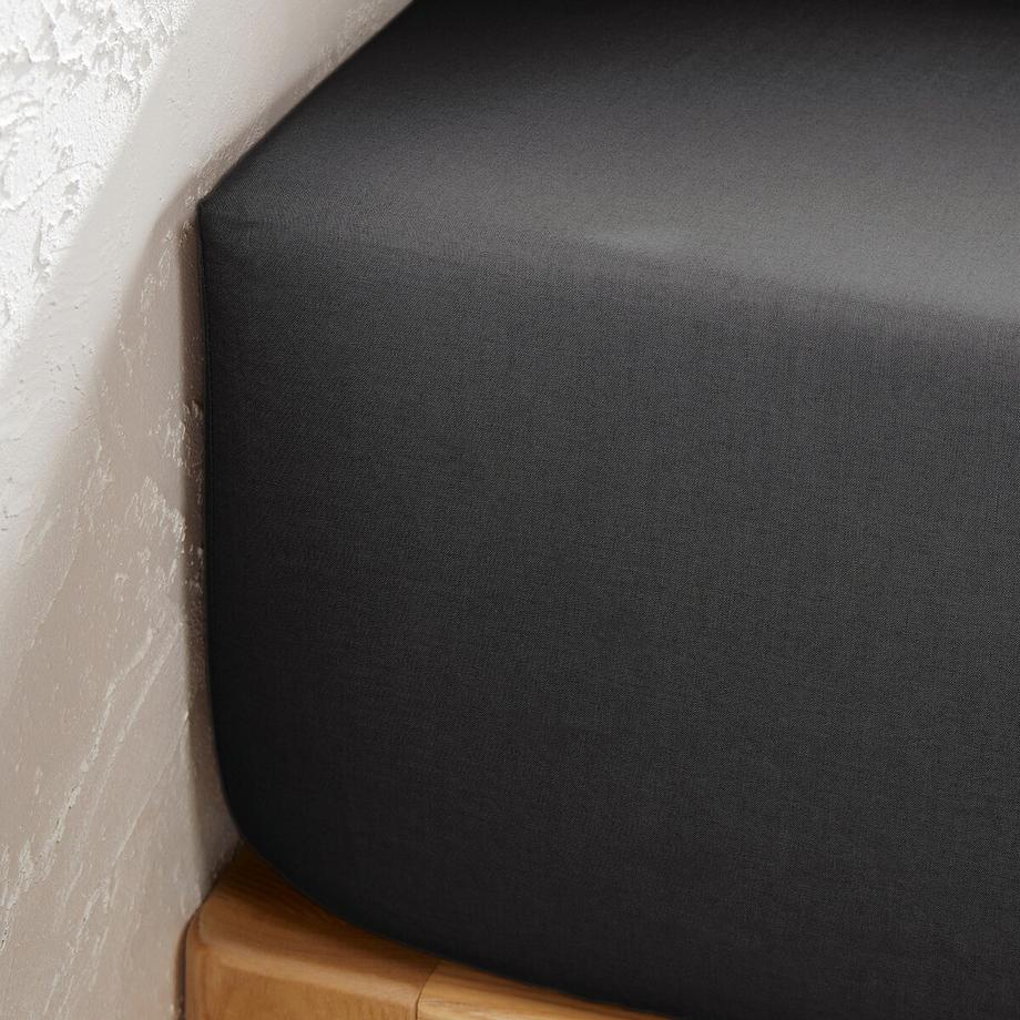 La Redoute Intérieurs Scenario Drap Housse Uni pour Matelas Hauts  