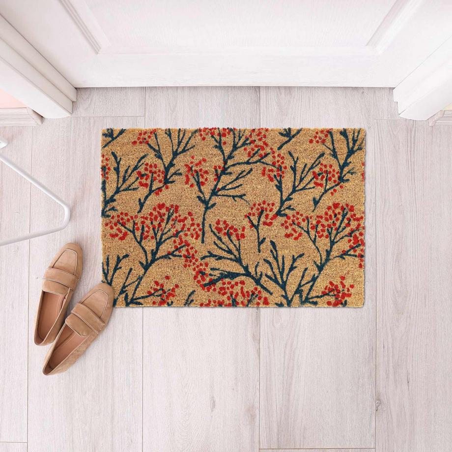 B2X Zerbino in fibra di cocco con motivo a rami  