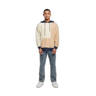 URBAN CLASSICS  kapuzenpullover oversized color block 