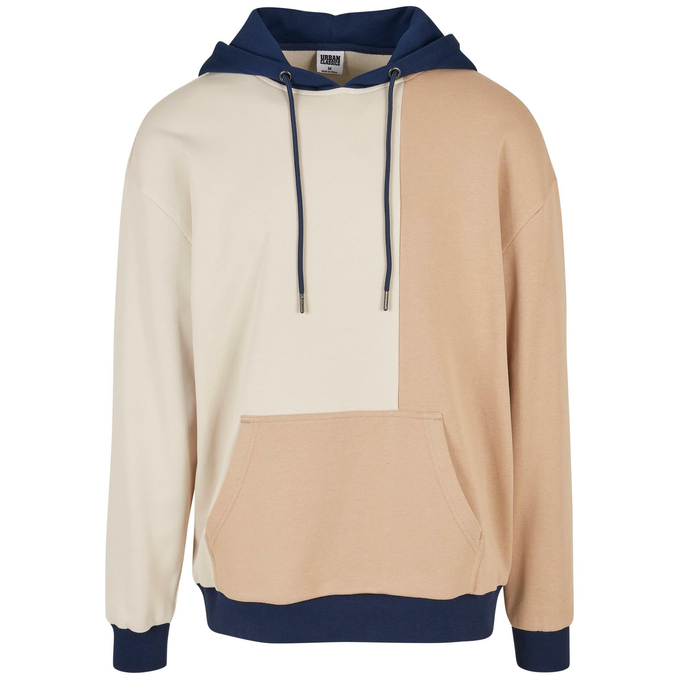 URBAN CLASSICS  kapuzenpullover oversized color block 