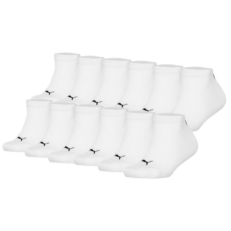 Calzini Unisex Confezione da 12 Vestibilità confortevole-Plain Sneaker 12P