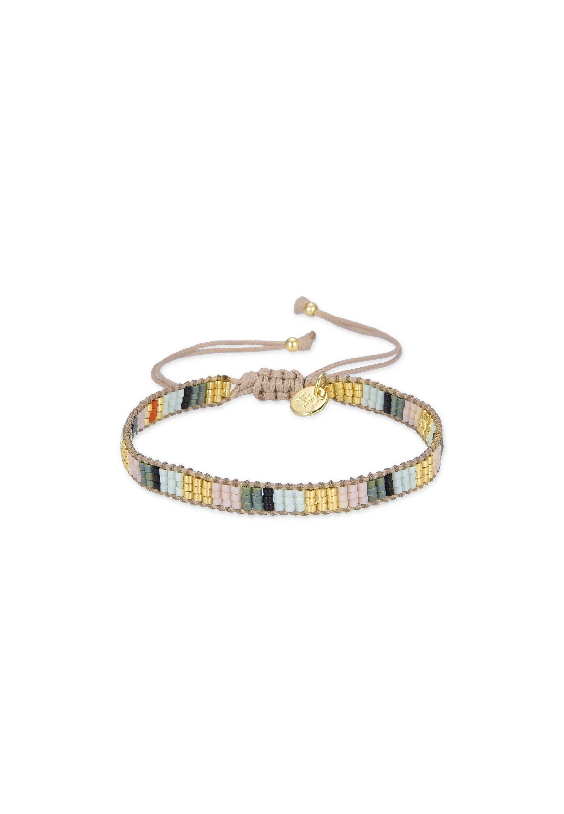 Luxenter  Bracciale  in cristallo multicolore rifinito in oro giallo 18 carati - Lukshu 