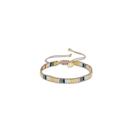 Luxenter  Bracciale  in cristallo multicolore rifinito in oro giallo 18 carati - Lukshu 