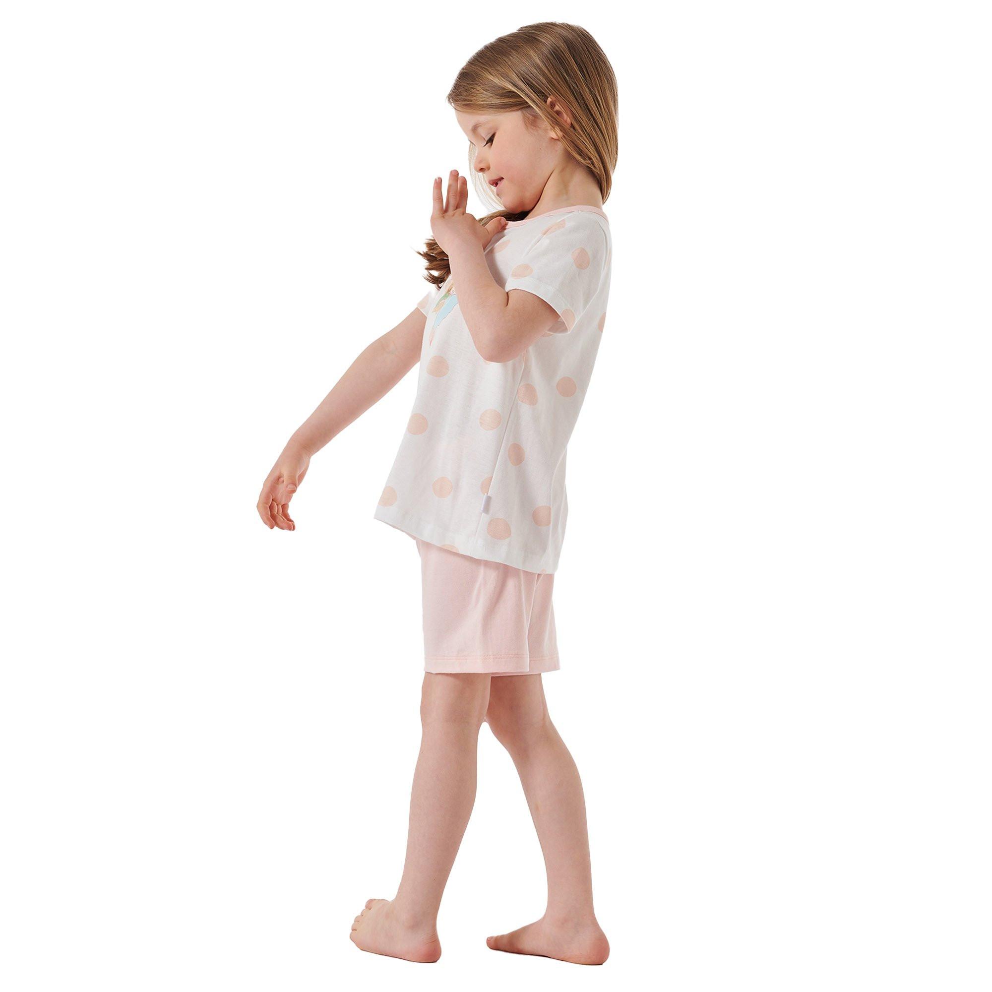 Schiesser Pyjama Fille Manches Courtes  