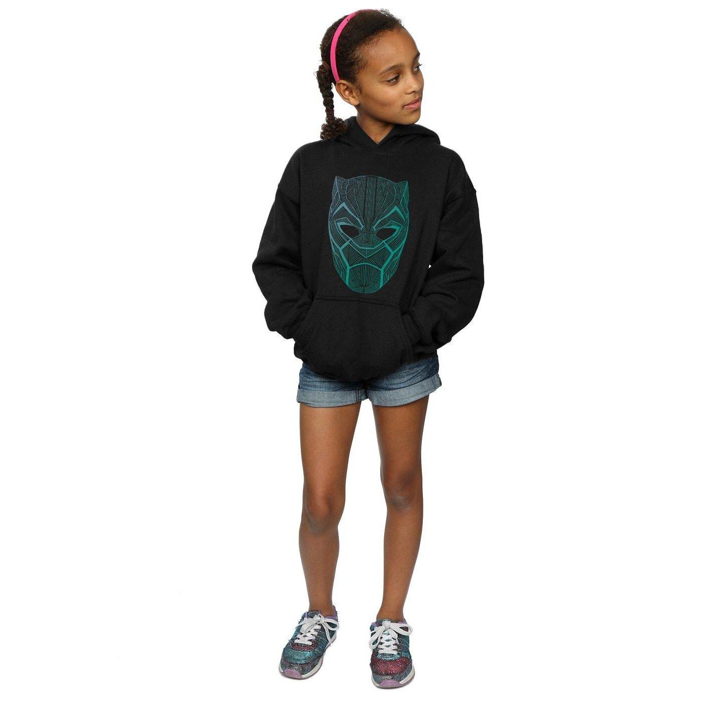 MARVEL  Sweat à capuche BLACK PANTHER TRIBAL MASK 