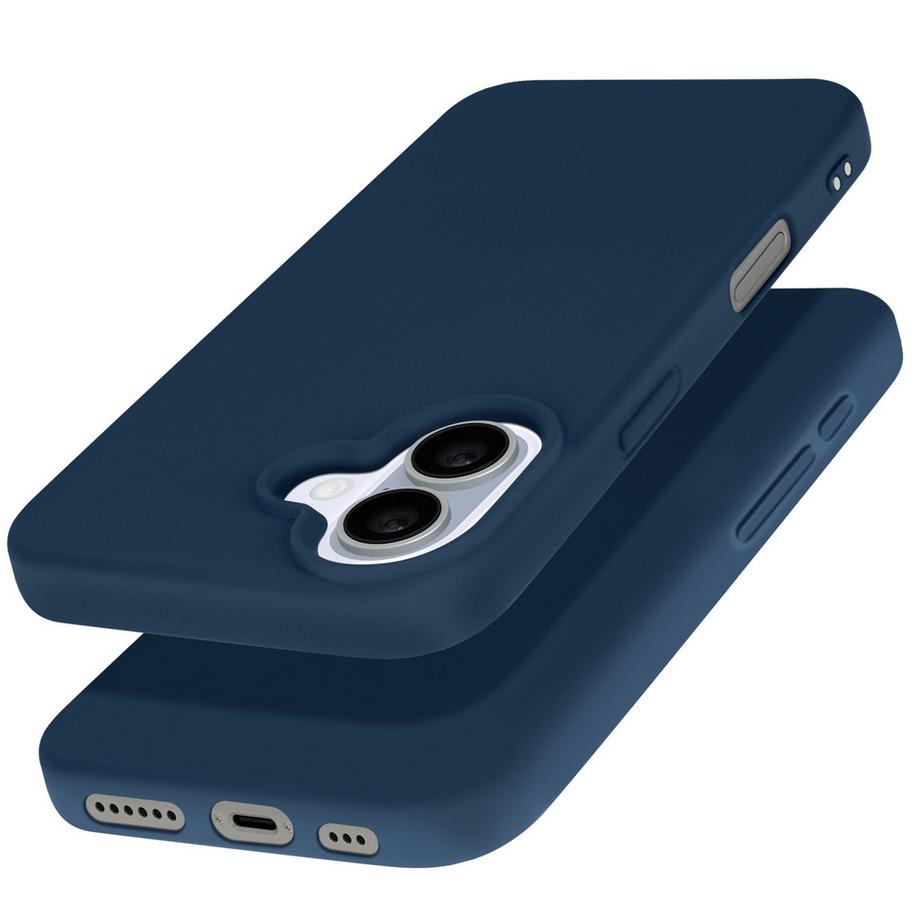 Avizar  Handyhülle iPhone 16 Plus Dunkelblau 