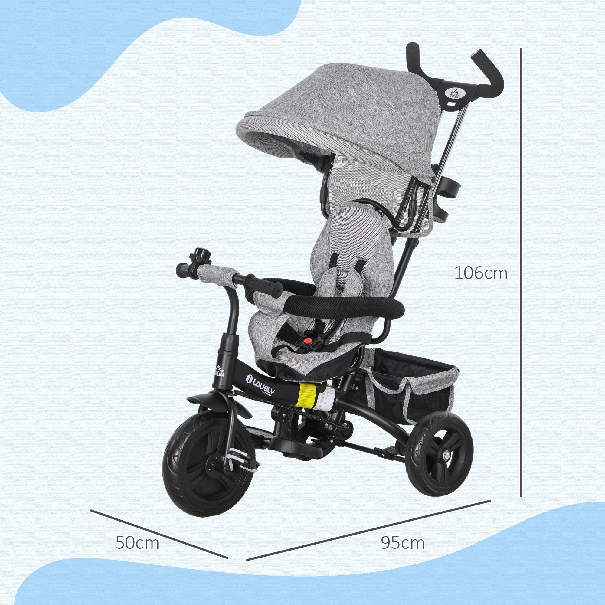 HOMCOM  Tricycle pour enfants 