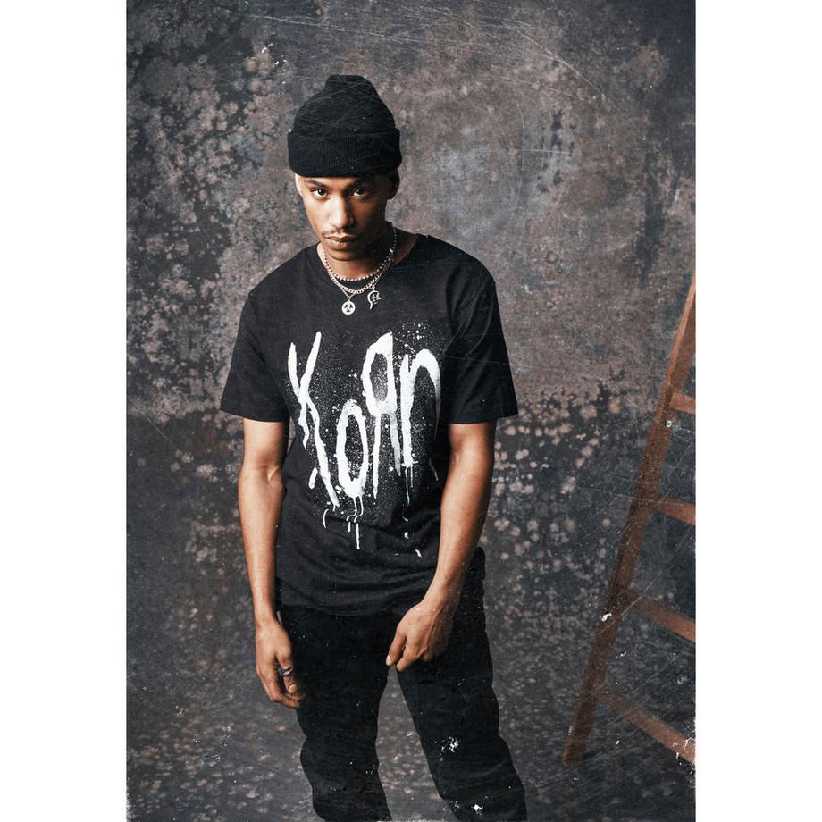 URBAN CLASSICS Korn Still A Freak T-Shirt  