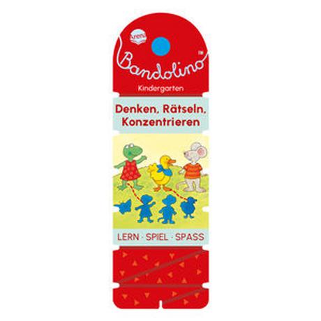 Bandolino. Denken, Rätseln, Konzentrieren Barnhusen, Friederike; Johannsen, Bianca (Illustrationen) Copertina rigida 